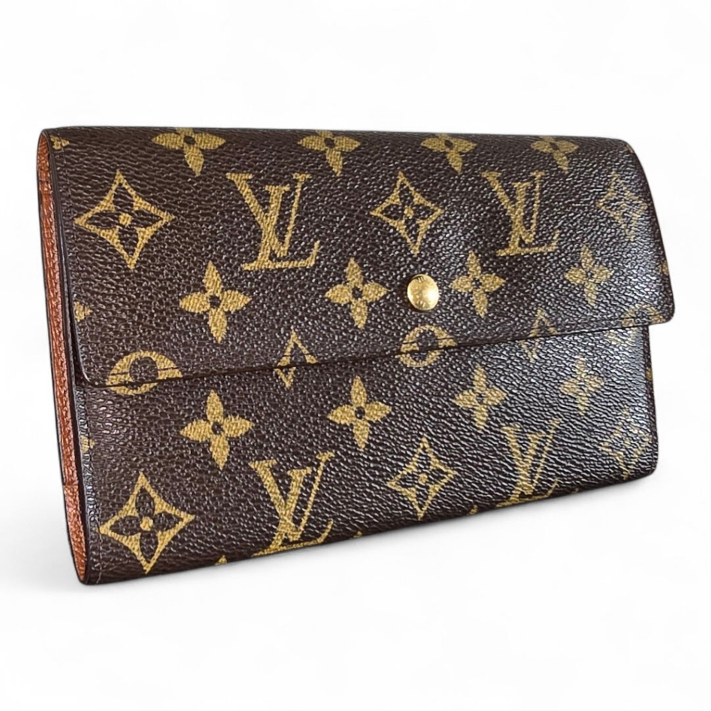 Louis Vuitton Porte Tresor International Wallet Monogram Canvas